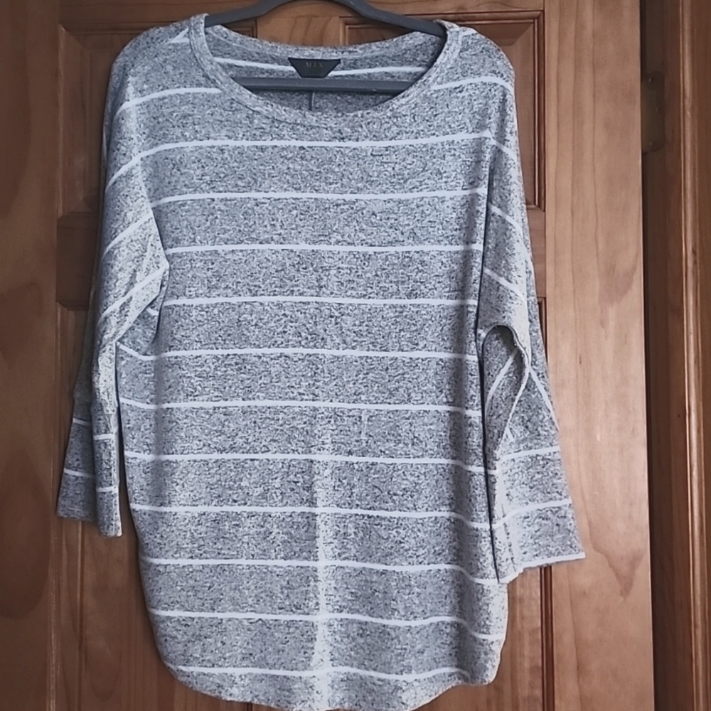 Womens, Sweater, 41 Hawthorn, Top, Sz. Lg. Light Grey